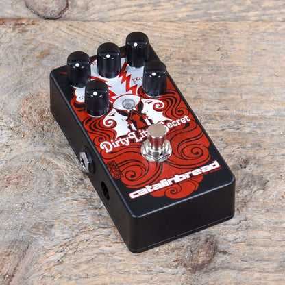 Catalinbread Dirty Little Secret Marshall-Style Overdrive MKIII Red on Flat Black Effects and Pedals / Overdrive and Boost