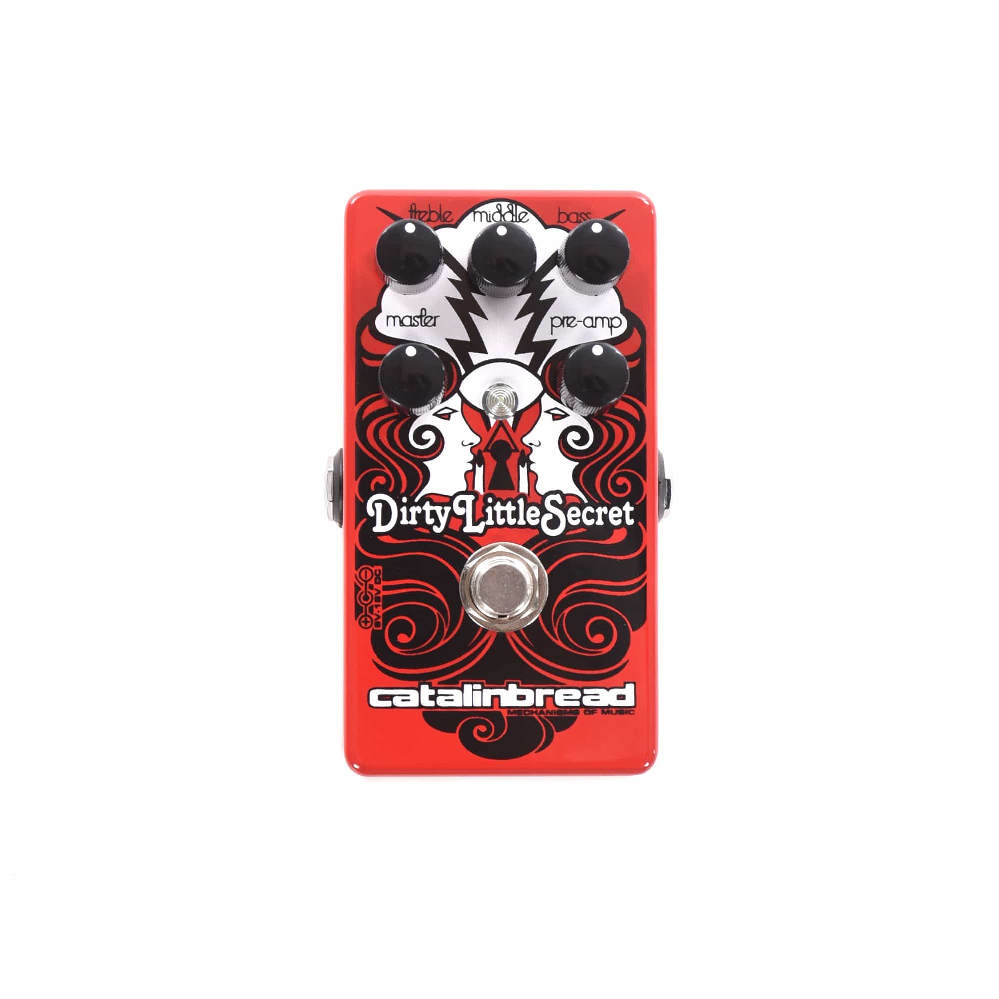 Catalinbread Dirty Little Secret Marshall-Style Overdrive Red Effects and Pedals / Overdrive and Boost