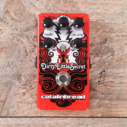 Catalinbread Dirty Little Secret Marshall-Style Overdrive Red Effects and Pedals / Overdrive and Boost