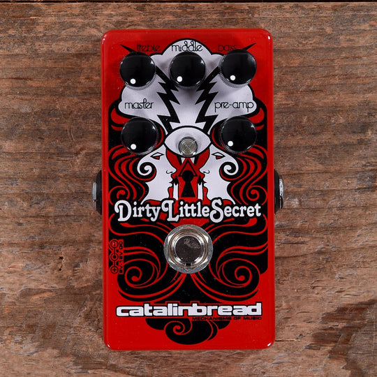 Catalinbread Dirty Little Secret Marshall-Style Overdrive Red Effects and Pedals / Overdrive and Boost