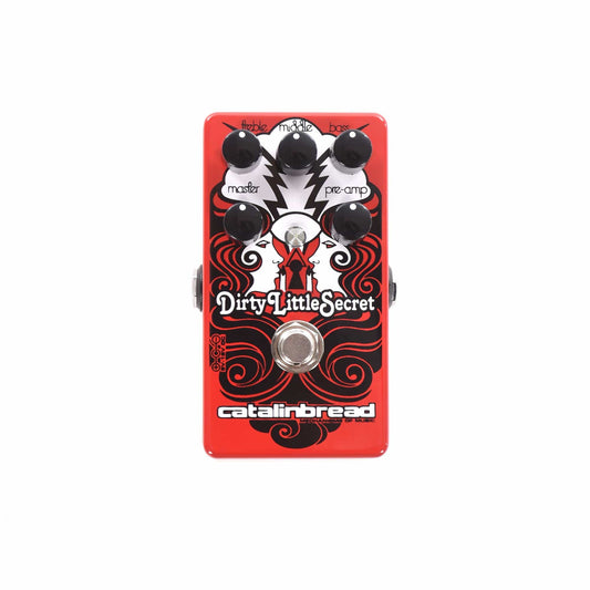 Catalinbread Dirty Little Secret Marshall-Style Overdrive Red Effects and Pedals / Overdrive and Boost