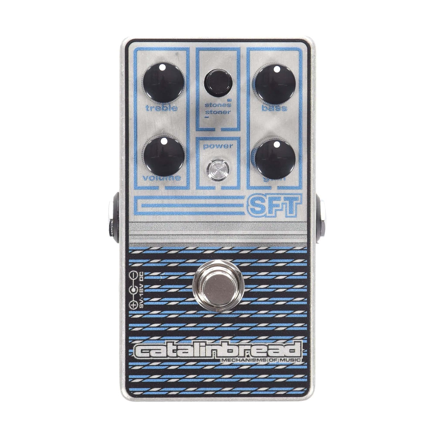 Catalinbread SFT Ampeg Flip-Top Style Overdrive Metallic Sapphire Effects and Pedals / Overdrive and Boost