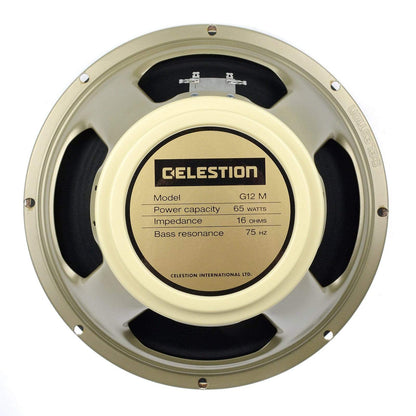 Celestion G12M-65 Creamback 12 Inch 65-Watt 16 Ohm Speaker Parts / Replacement Speakers