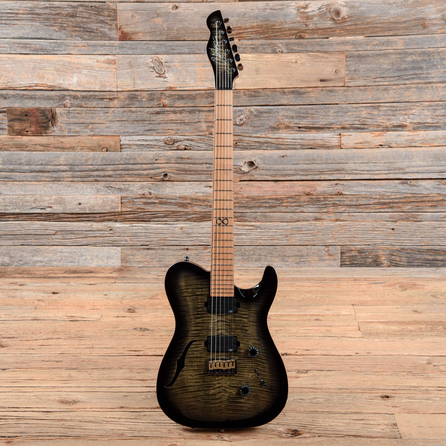 Chapman ML3 Pro Modern Semi-Hollow Obsidian Burst 2018 Electric Guitars / Semi-Hollow