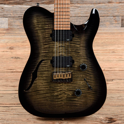 Chapman ML3 Pro Modern Semi-Hollow Obsidian Burst 2018 Electric Guitars / Semi-Hollow