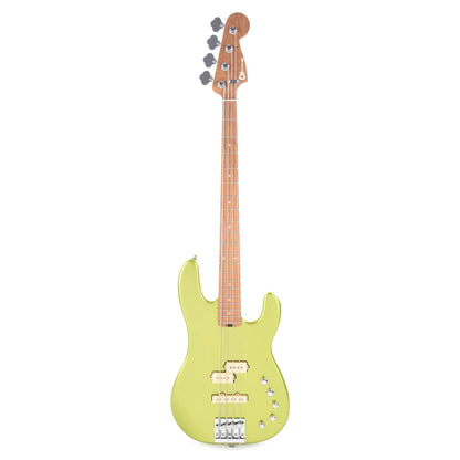 Charvel Pro-Mod San Dimas Bass PJ IV Lime Green Metallic Bass Guitars / 4-String