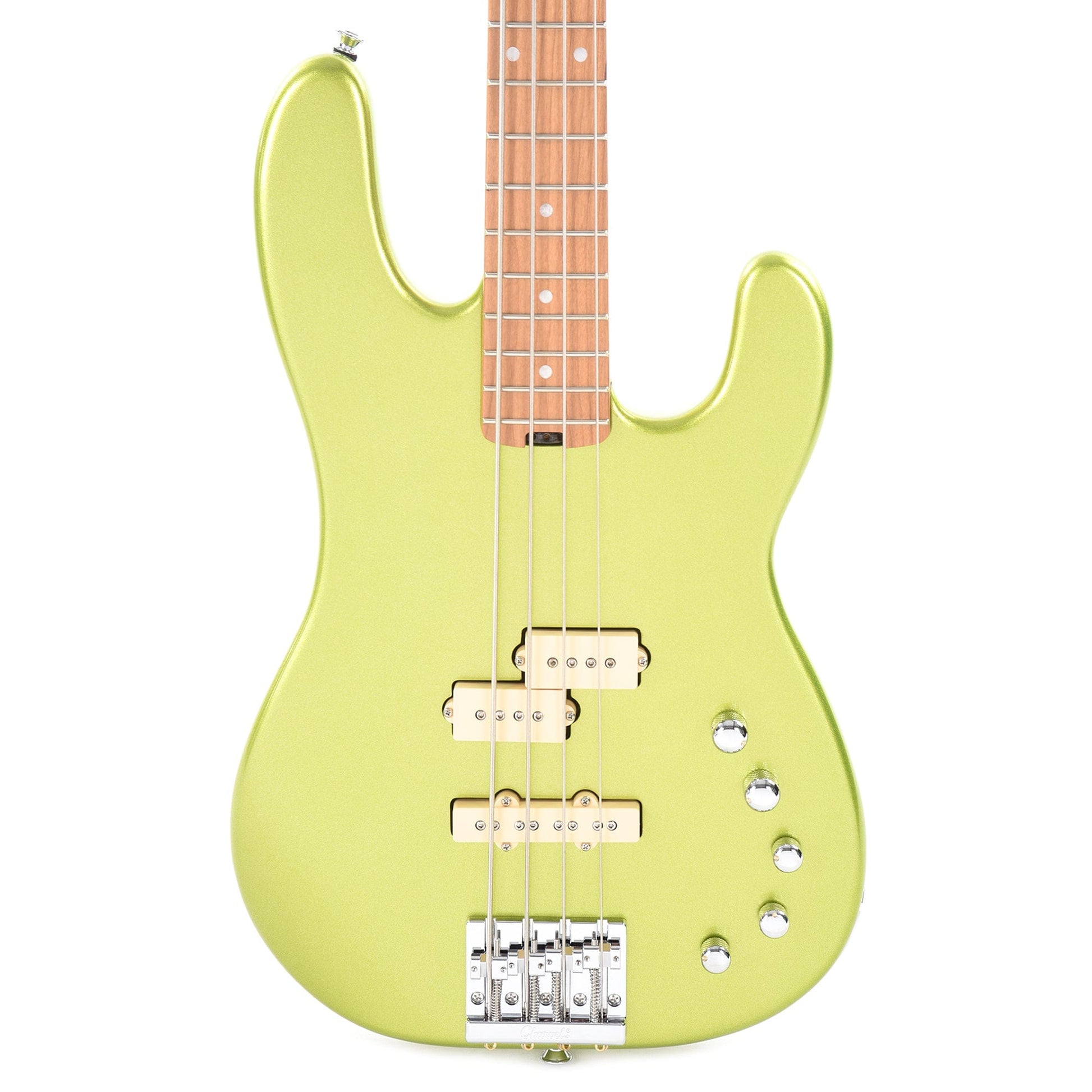 Charvel Pro-Mod San Dimas Bass PJ IV Lime Green Metallic Bass Guitars / 4-String