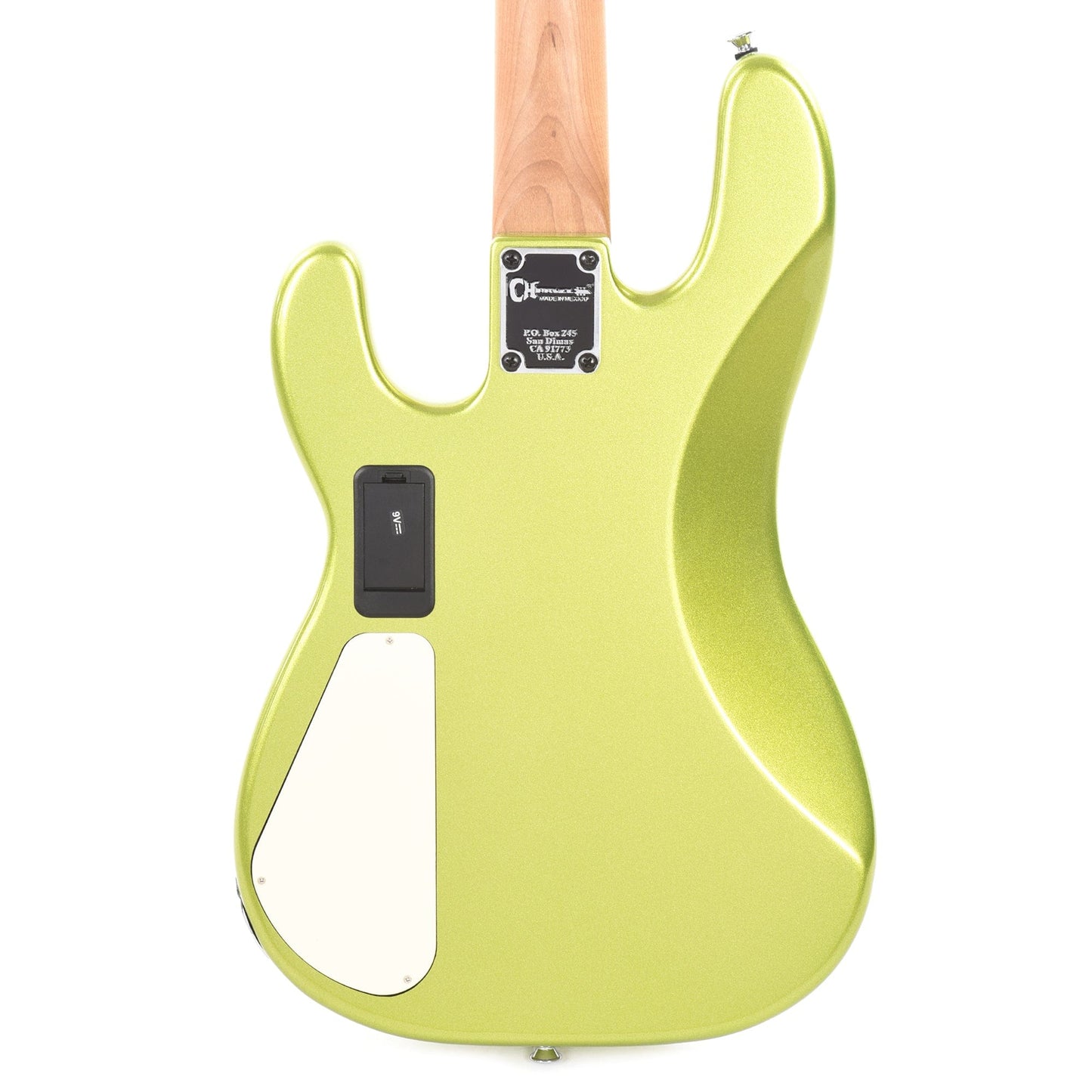 Charvel Pro-Mod San Dimas Bass PJ IV Lime Green Metallic Bass Guitars / 4-String