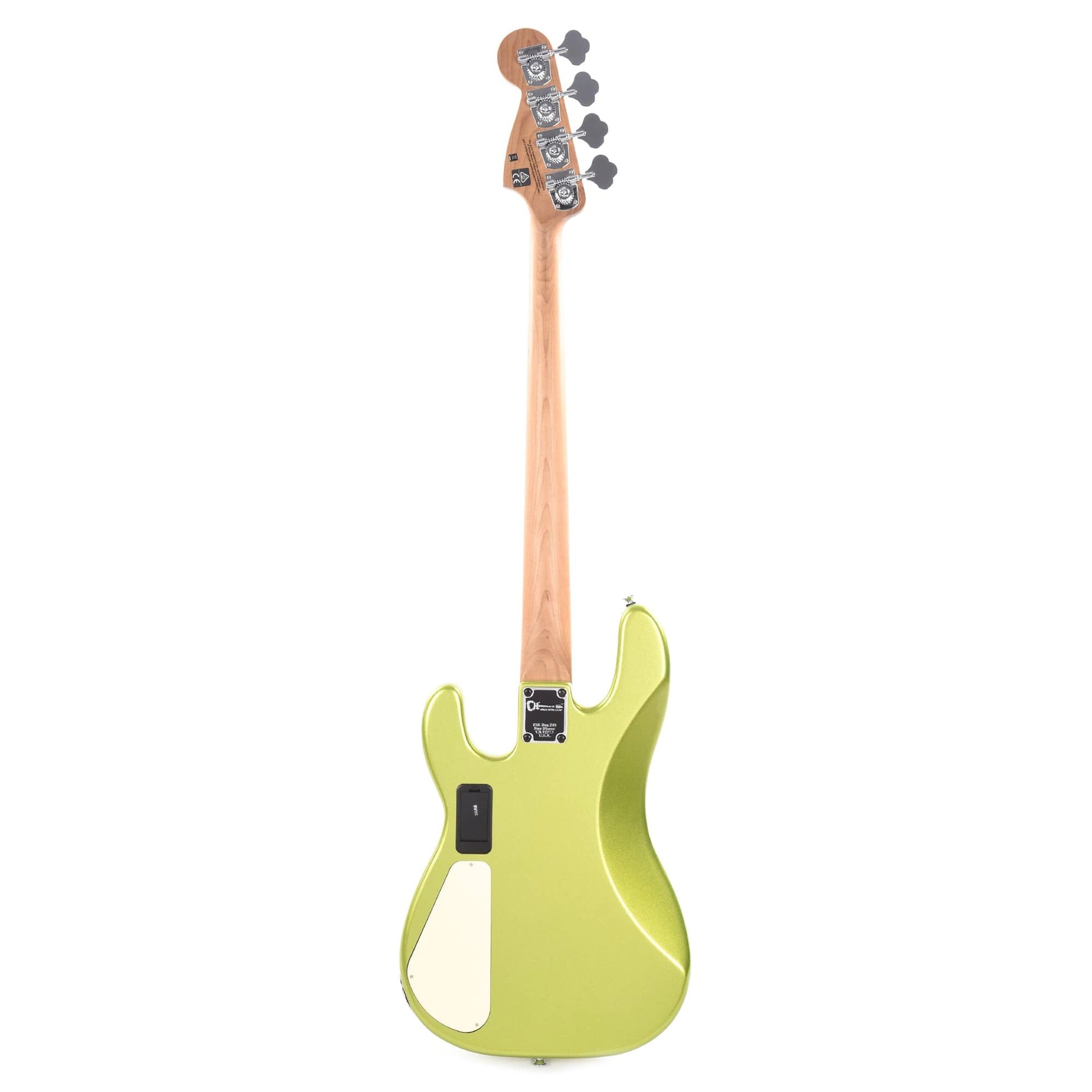 Charvel Pro-Mod San Dimas Bass PJ IV Lime Green Metallic Bass Guitars / 4-String