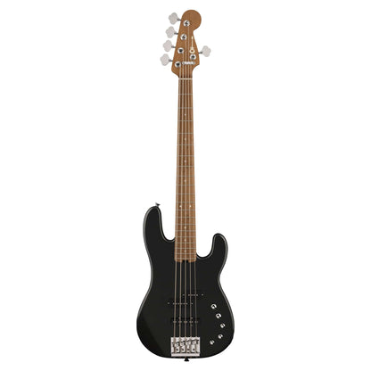 Charvel Pro-Mod Bass San Dimas PJ V Carmelized Maple Metallic Black Bass Guitars / 5-String or More