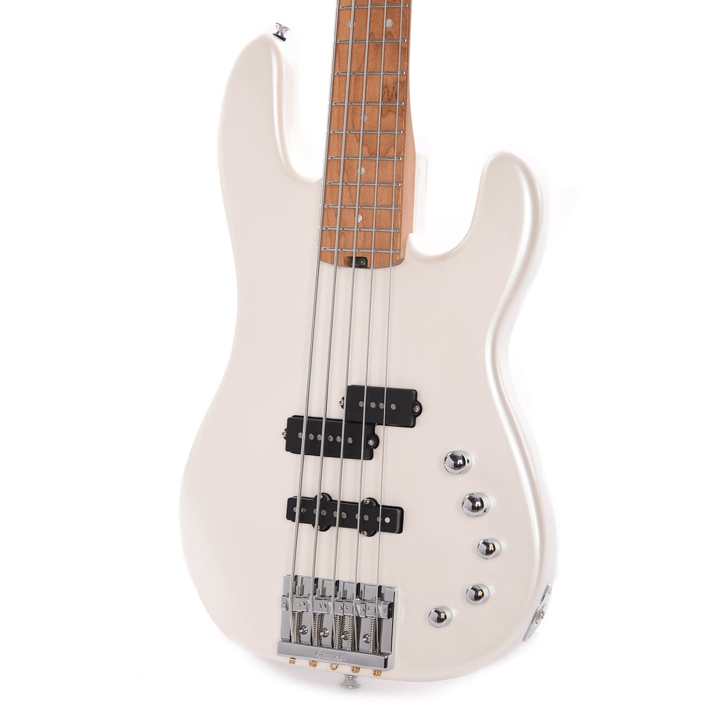 Charvel Pro-Mod Bass San Dimas PJ V Carmelized Maple Platinum Pearl Bass Guitars / 5-String or More