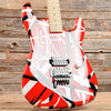 Charvel EVH Art Series Red / White / Black Electric Guitars / Solid Body