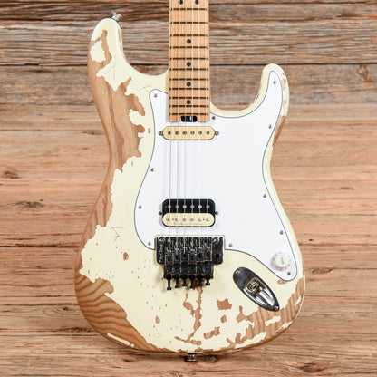 Charvel Henrik Danhage Limited Edition Signature Pro-Mod So-Cal Style 1 HS FR M White Relic 2022 Electric Guitars / Solid Body