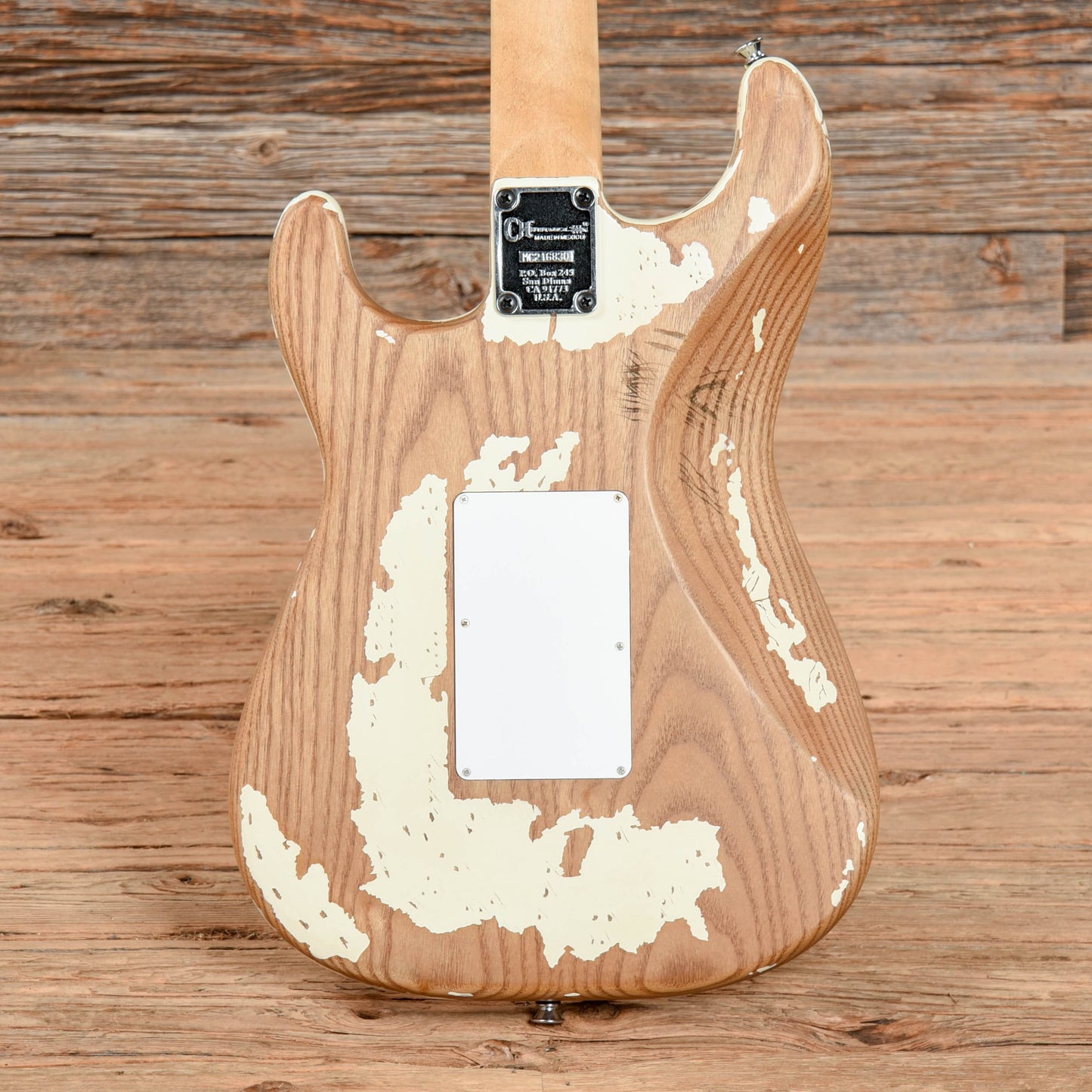 Charvel Henrik Danhage Limited Edition Signature Pro-Mod So-Cal Style 1 HS FR M White Relic 2022 Electric Guitars / Solid Body