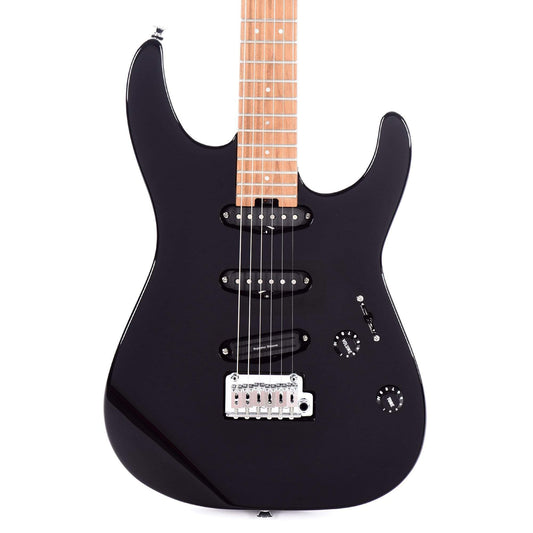 Charvel Pro-Mod DK22 SSS 2PT CM Gloss Black Electric Guitars / Solid Body