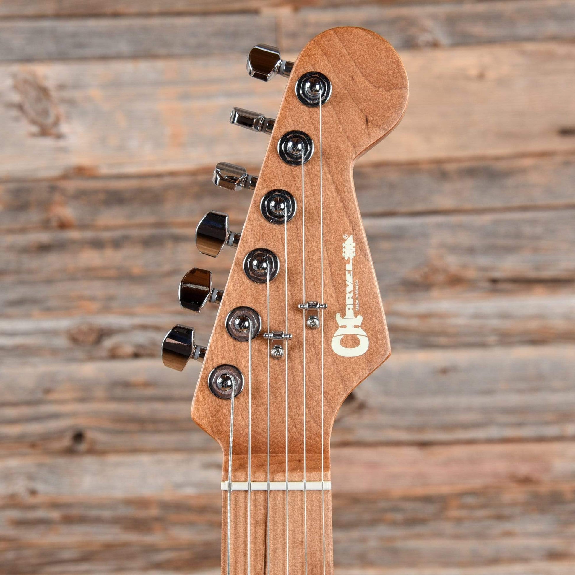 Charvel Pro-Mod DK24 HH 2PT CM Gloss Black Electric Guitars / Solid Body