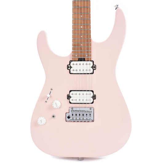 Charvel Pro-Mod DK24 HH 2PT CM LH Satin Shell Pink Electric Guitars / Solid Body