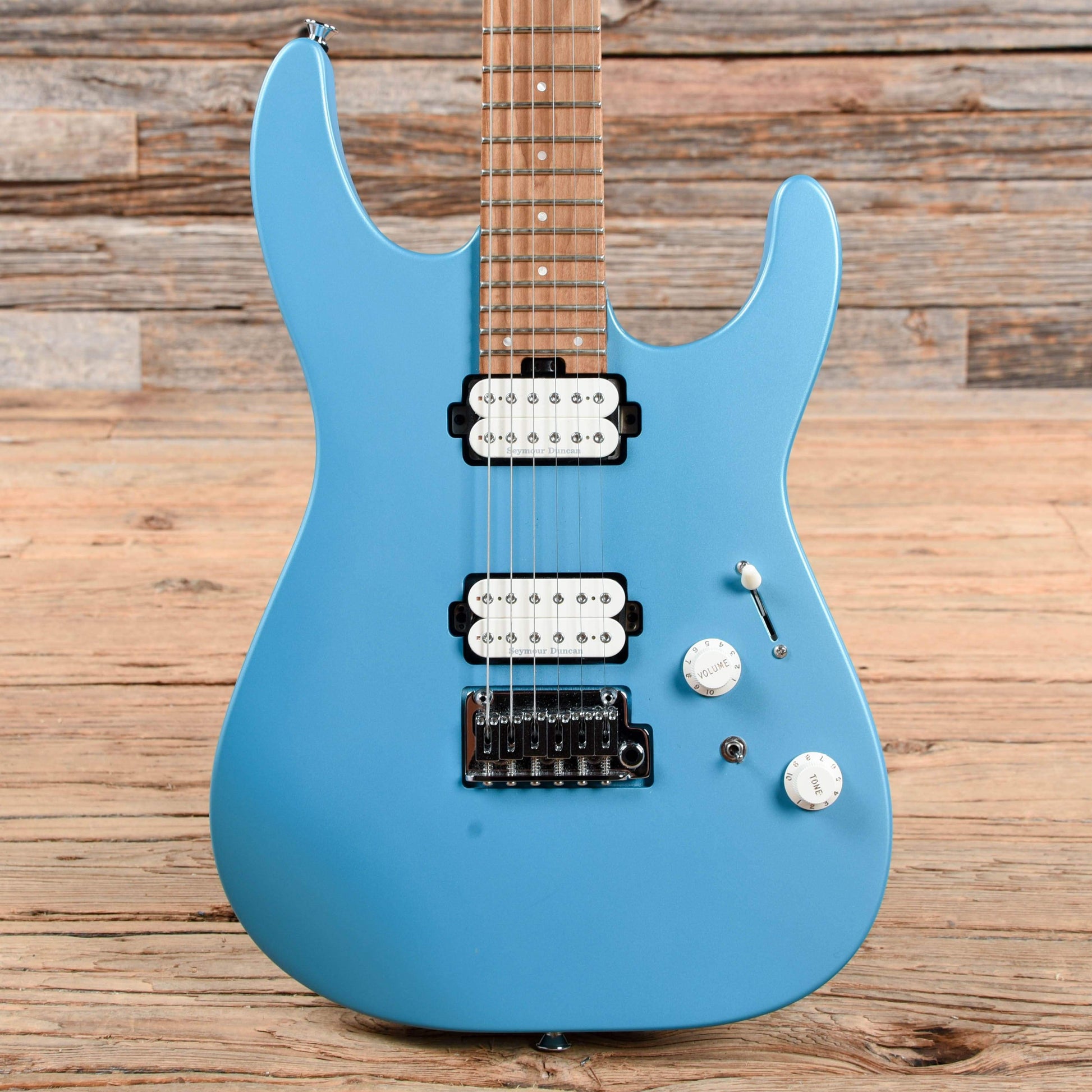Charvel Pro-Mod DK24 HH 2PT CM Matte Blue Frost 2019 Electric Guitars / Solid Body