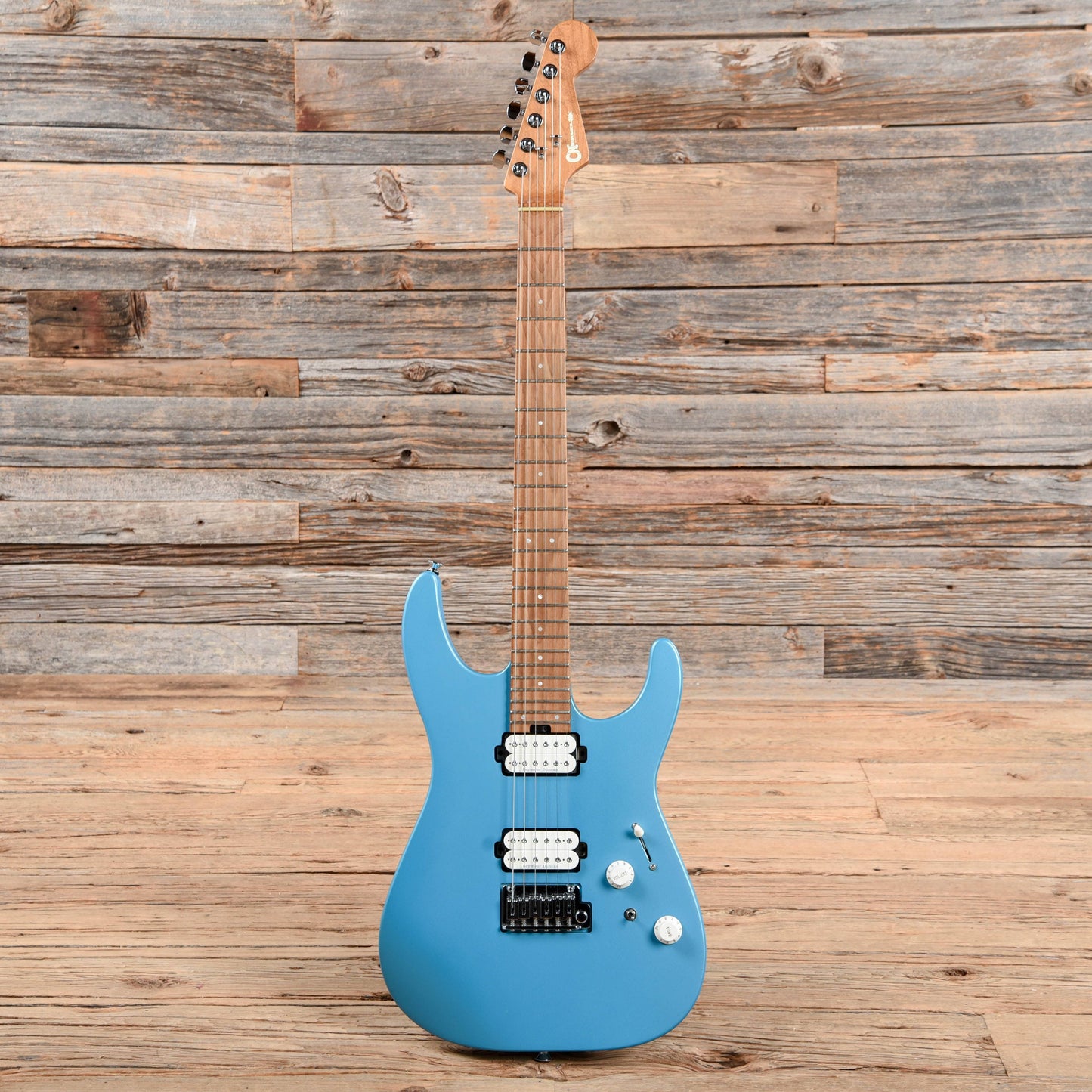Charvel Pro-Mod DK24 HH 2PT CM Matte Blue Frost 2019 Electric Guitars / Solid Body