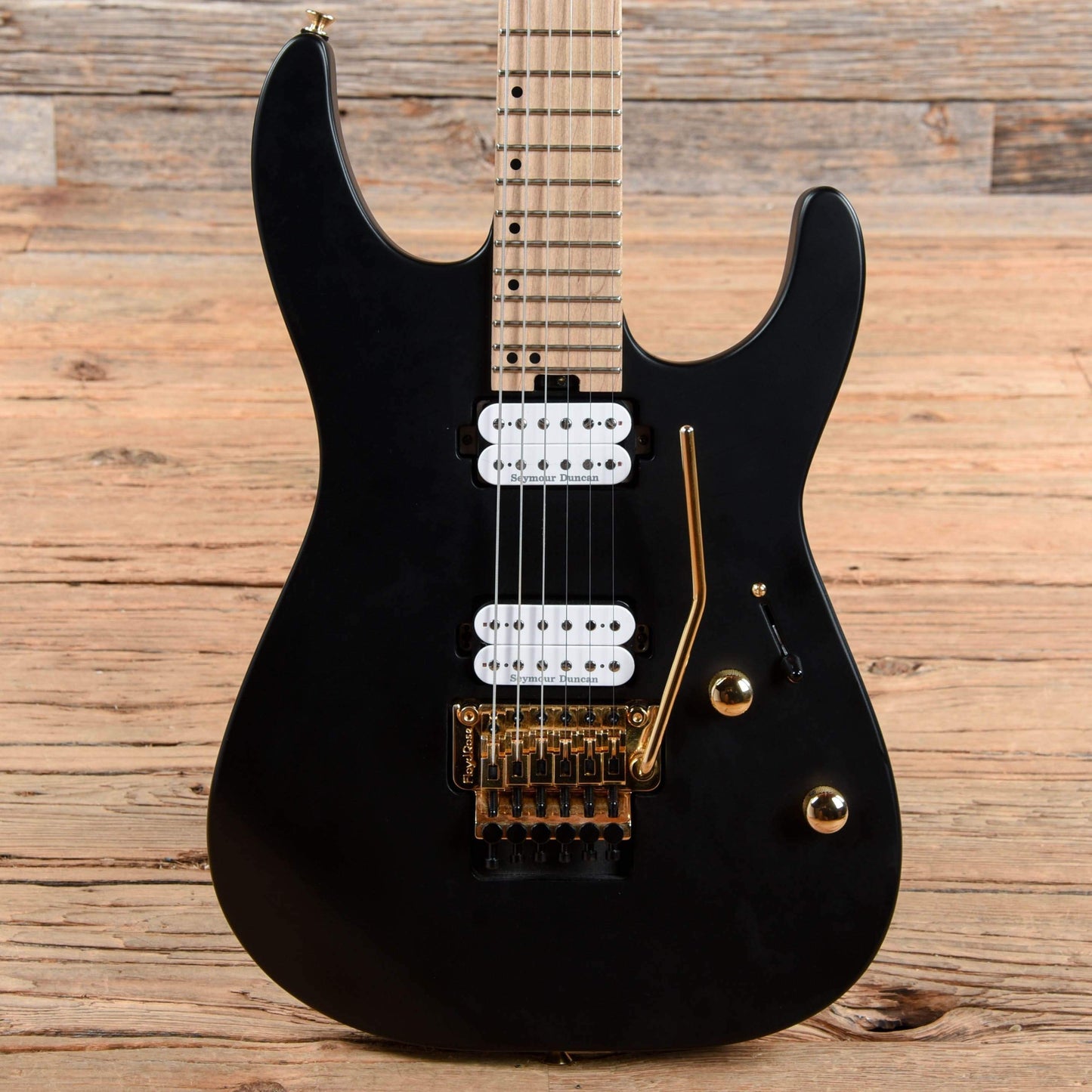 Charvel Pro-Mod DK24 HH FR M Black 2018 Electric Guitars / Solid Body
