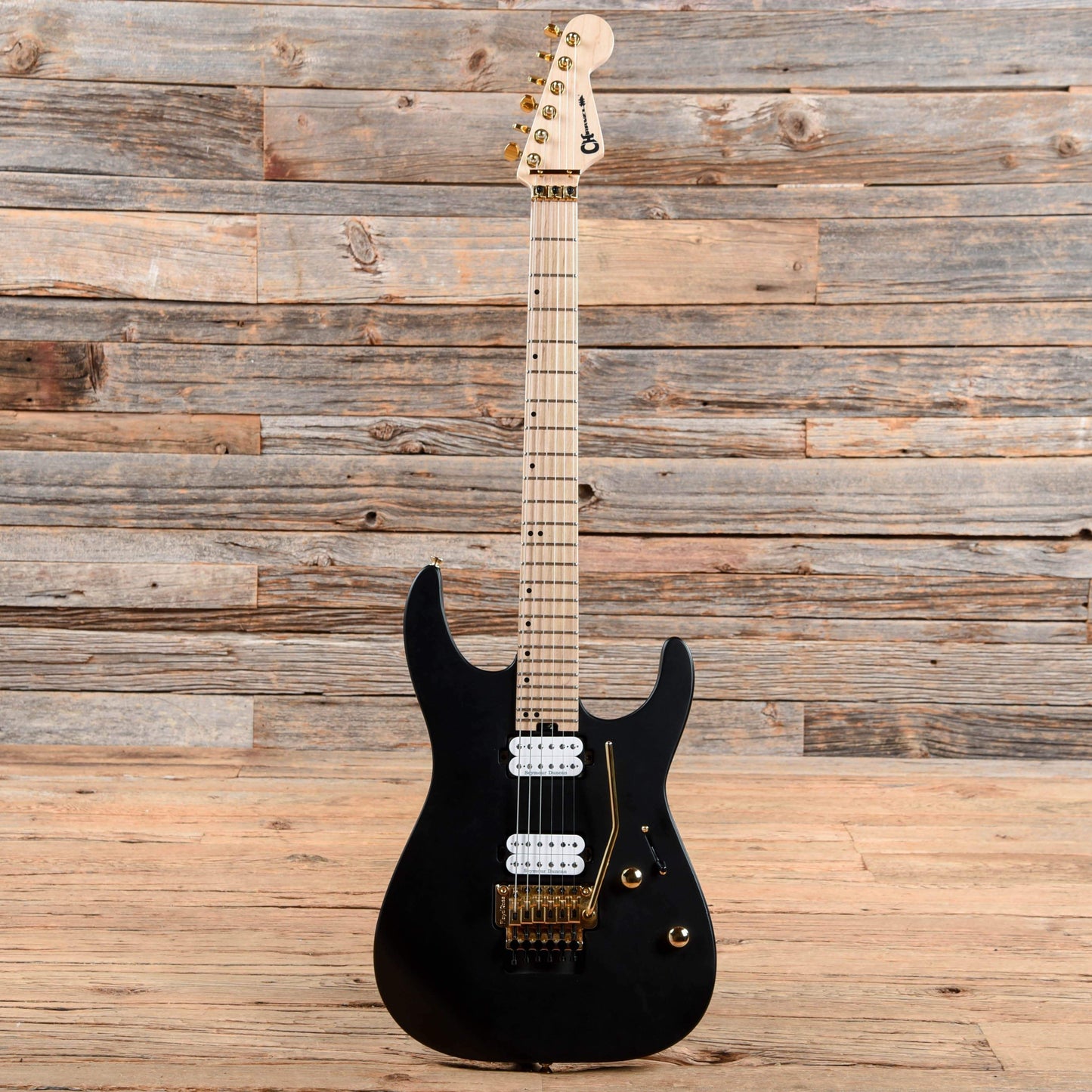 Charvel Pro-Mod DK24 HH FR M Black 2018 Electric Guitars / Solid Body