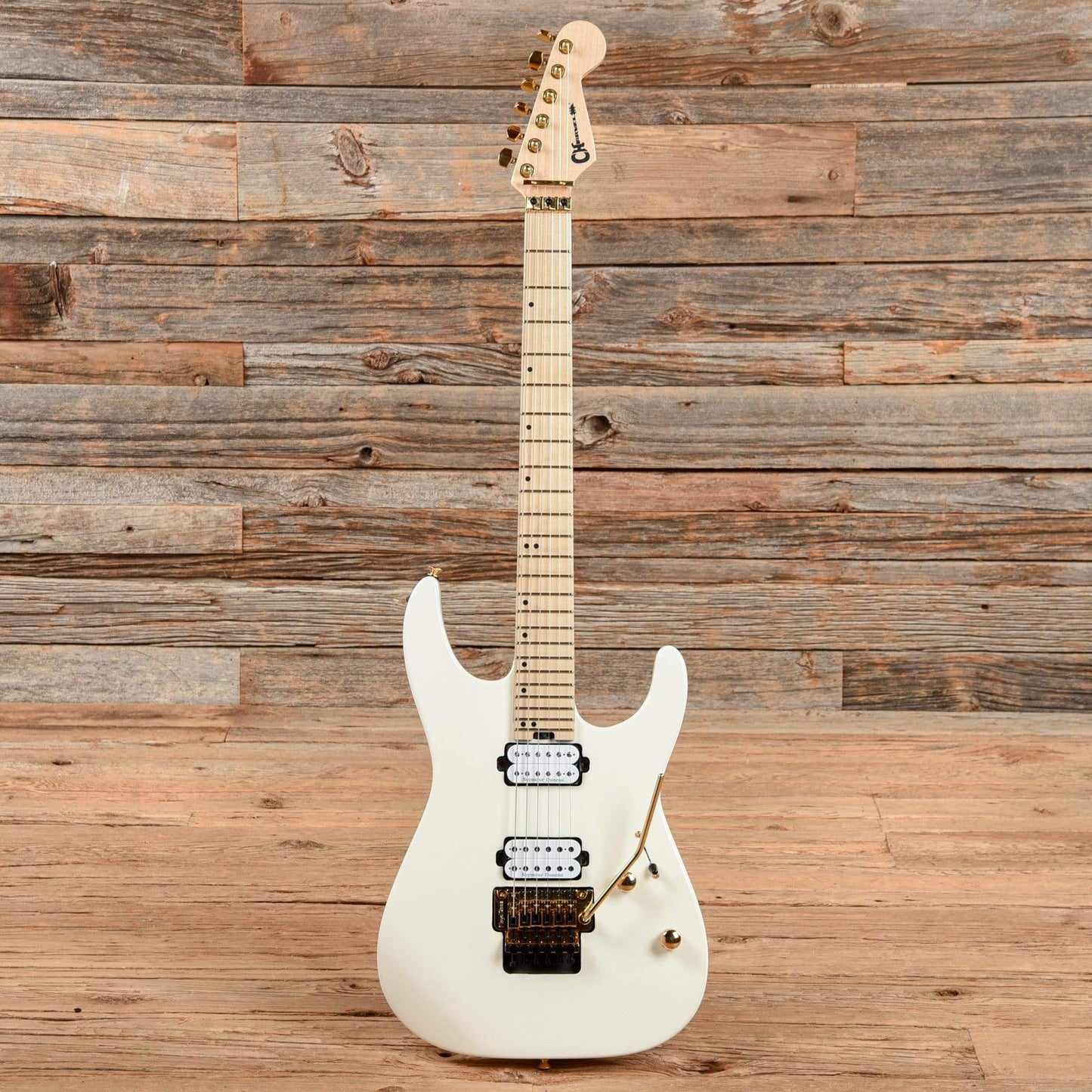 Charvel Pro-Mod DK24 HH FR M Snow White 2019 Electric Guitars / Solid Body