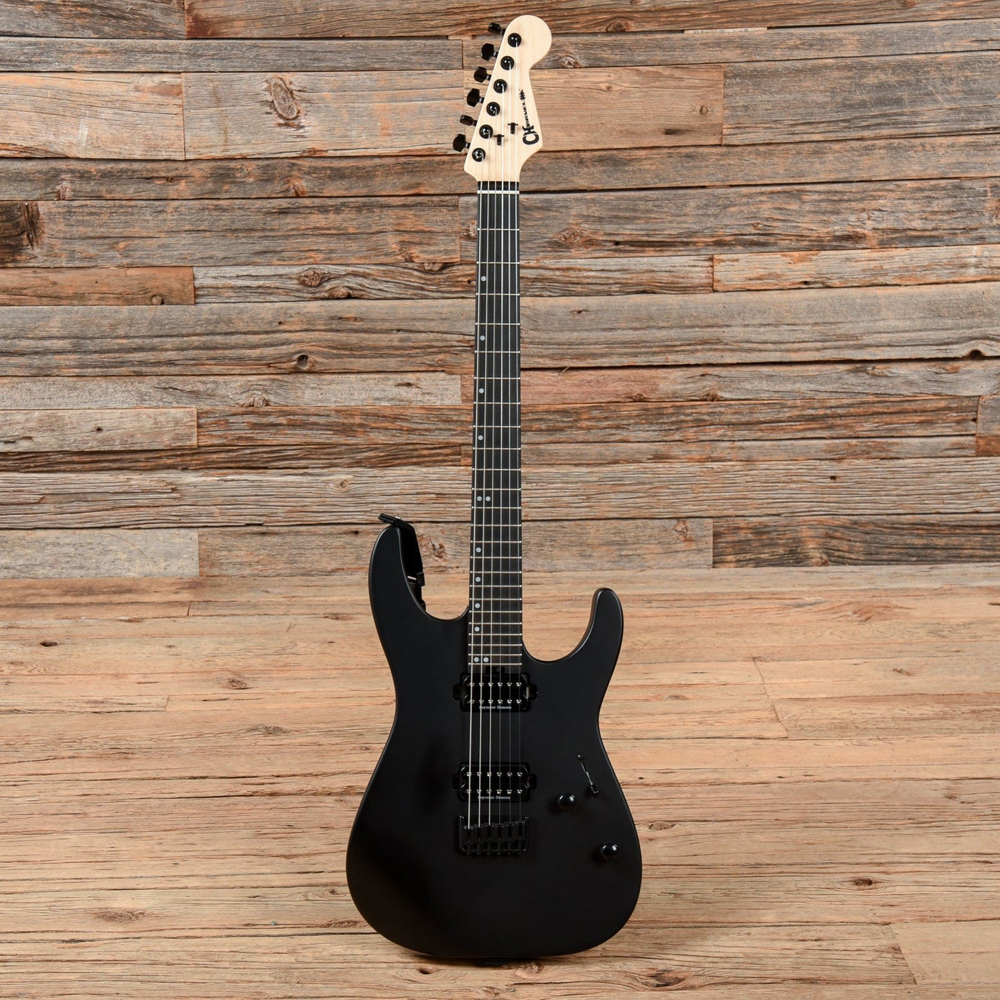 Charvel Pro-Mod DK24 HH Ht Black Electric Guitars / Solid Body