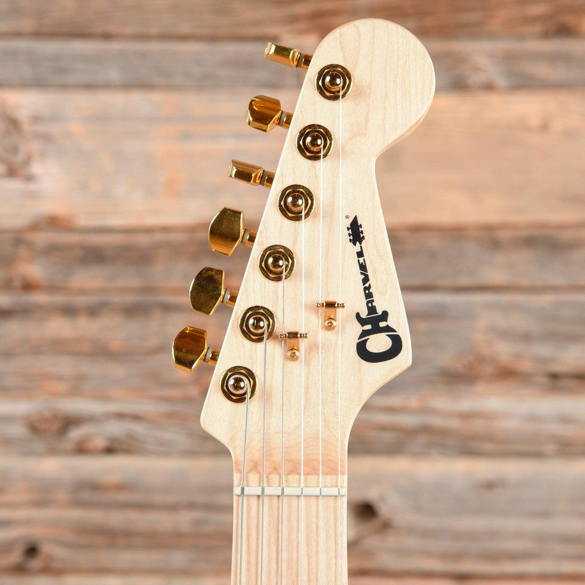 Charvel Pro-Mod DK24 HH HT M Mahogany Figured Walnut Natural 2020 Electric Guitars / Solid Body