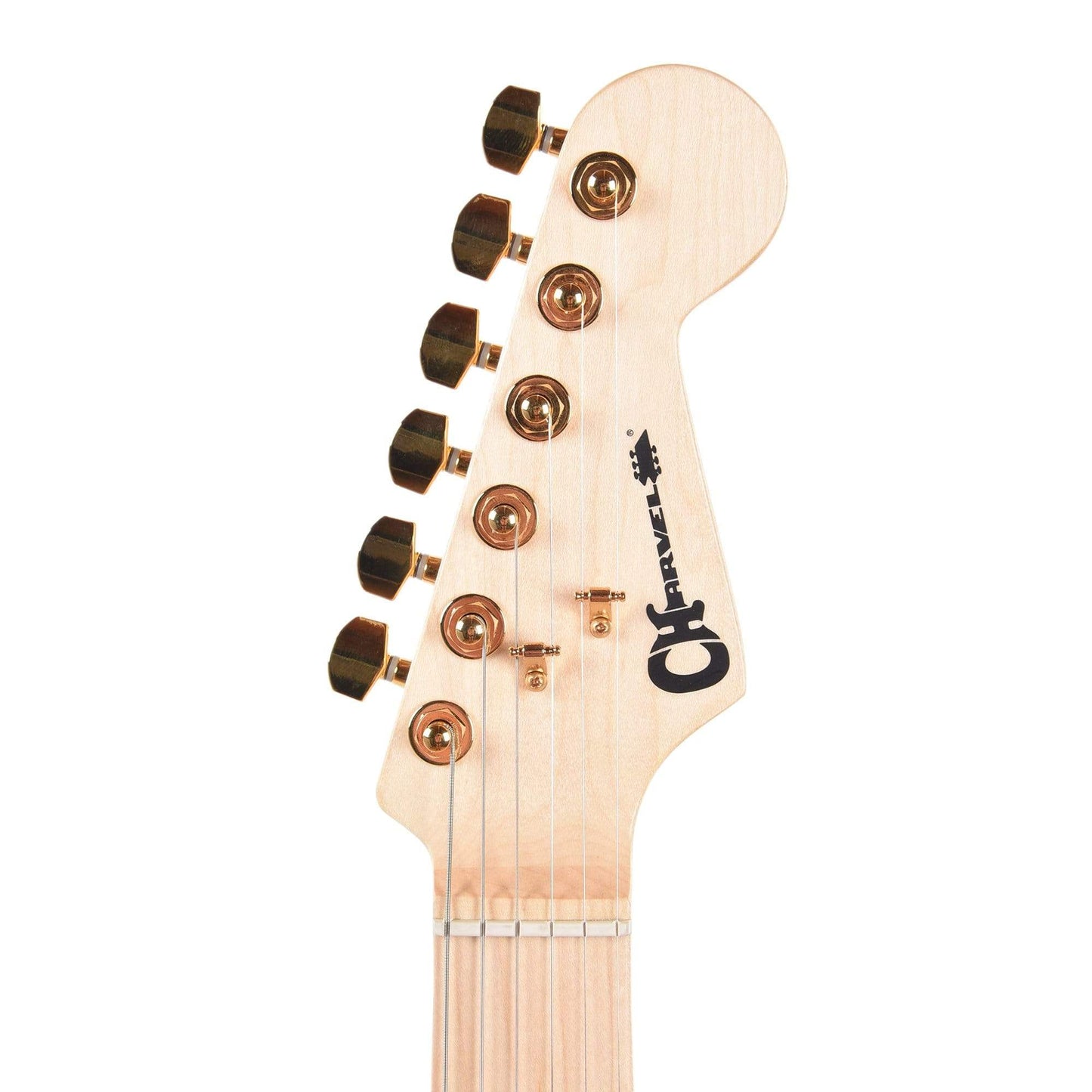 Charvel Pro-Mod DK24 HH HT M Mahogany Figured Walnut Natural Electric Guitars / Solid Body
