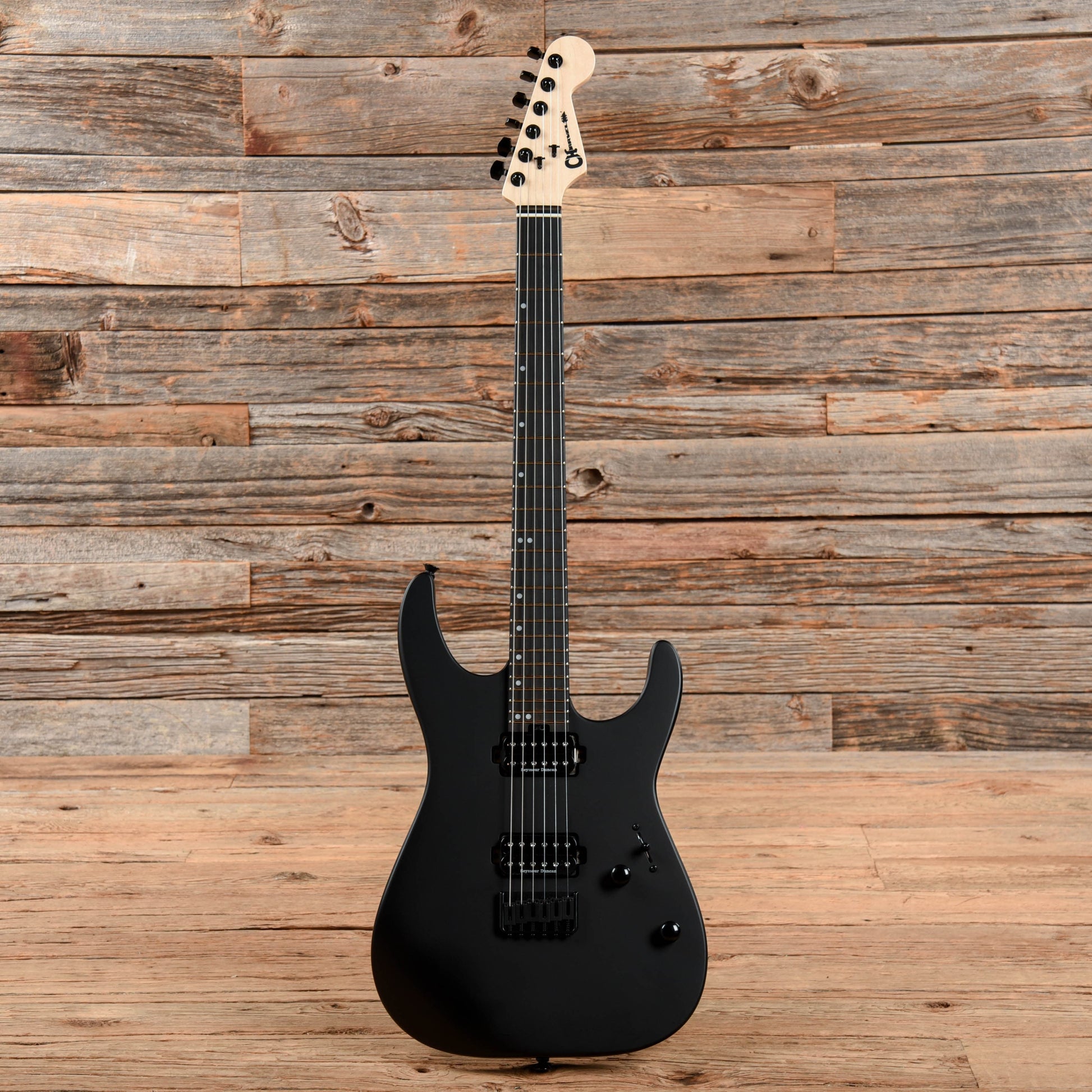 Charvel Pro-Mod DK24 HH HT Satin Black 2022 Electric Guitars / Solid Body