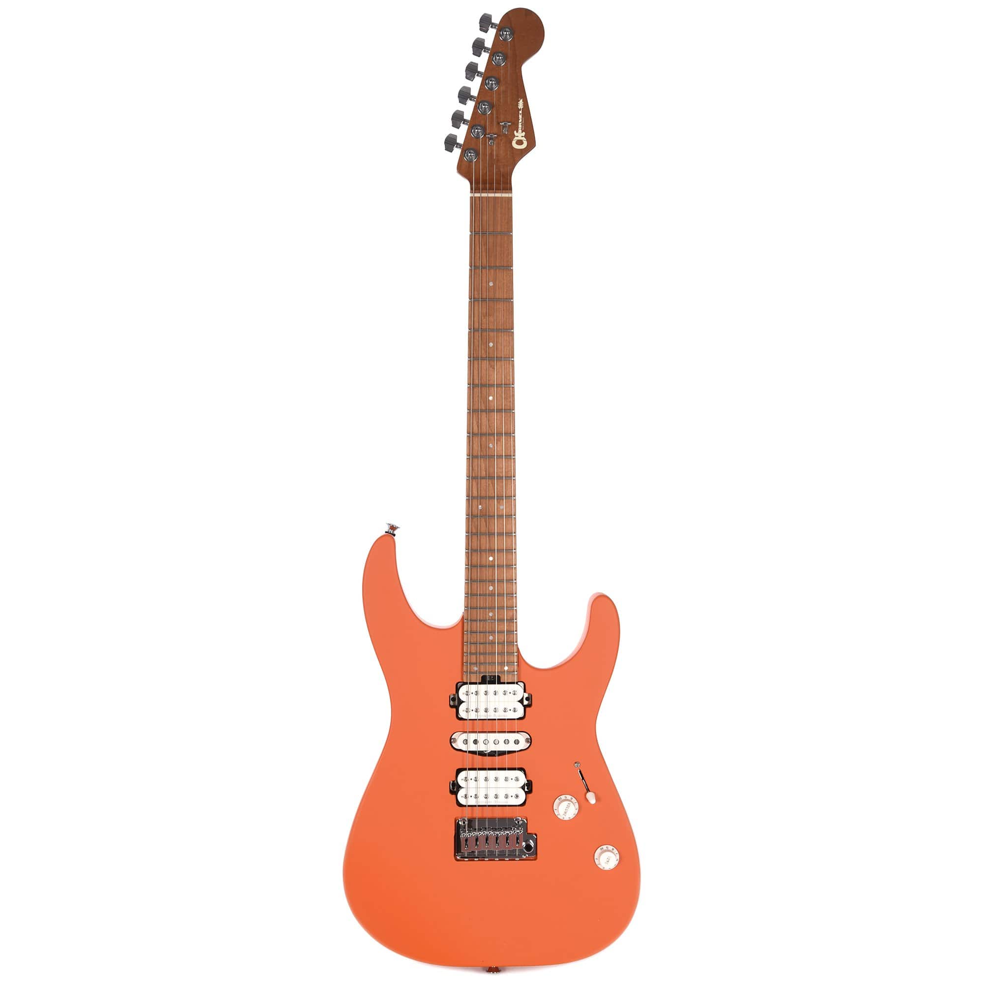 Charvel Pro-Mod DK24 HSH 2PT CM Satin Orange Crush – Chicago Music