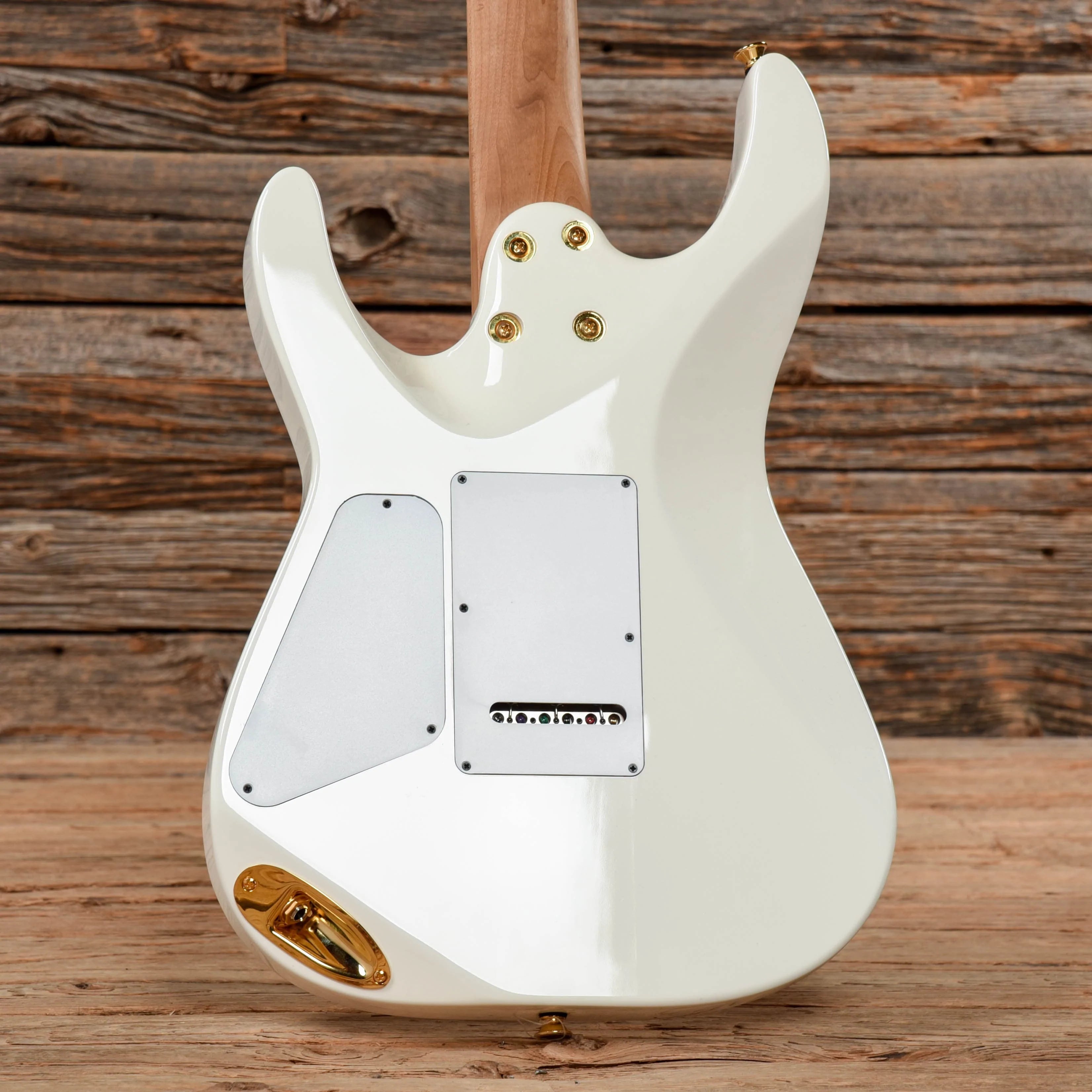 Charvel Pro-Mod DK24 HSS 2PT CM Snow White Electric Guitars / Solid Body