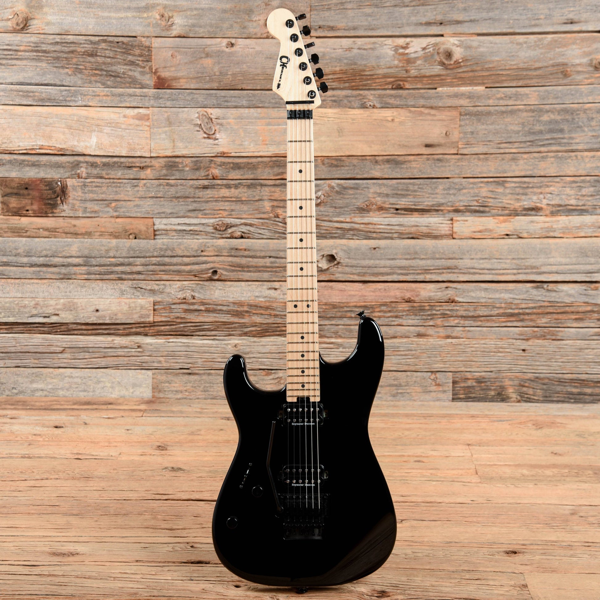 Charvel Pro-Mod San Dimas Style 1 HH FR Black 2019 Electric Guitars / Solid Body