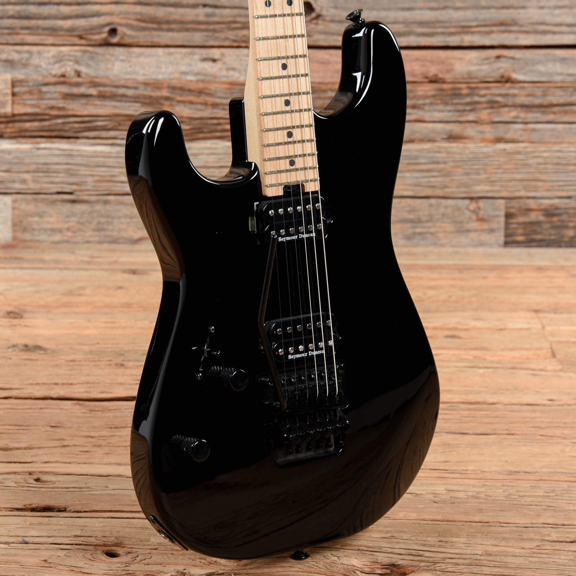 Charvel Pro-Mod San Dimas Style 1 HH FR Black 2019 Electric Guitars / Solid Body