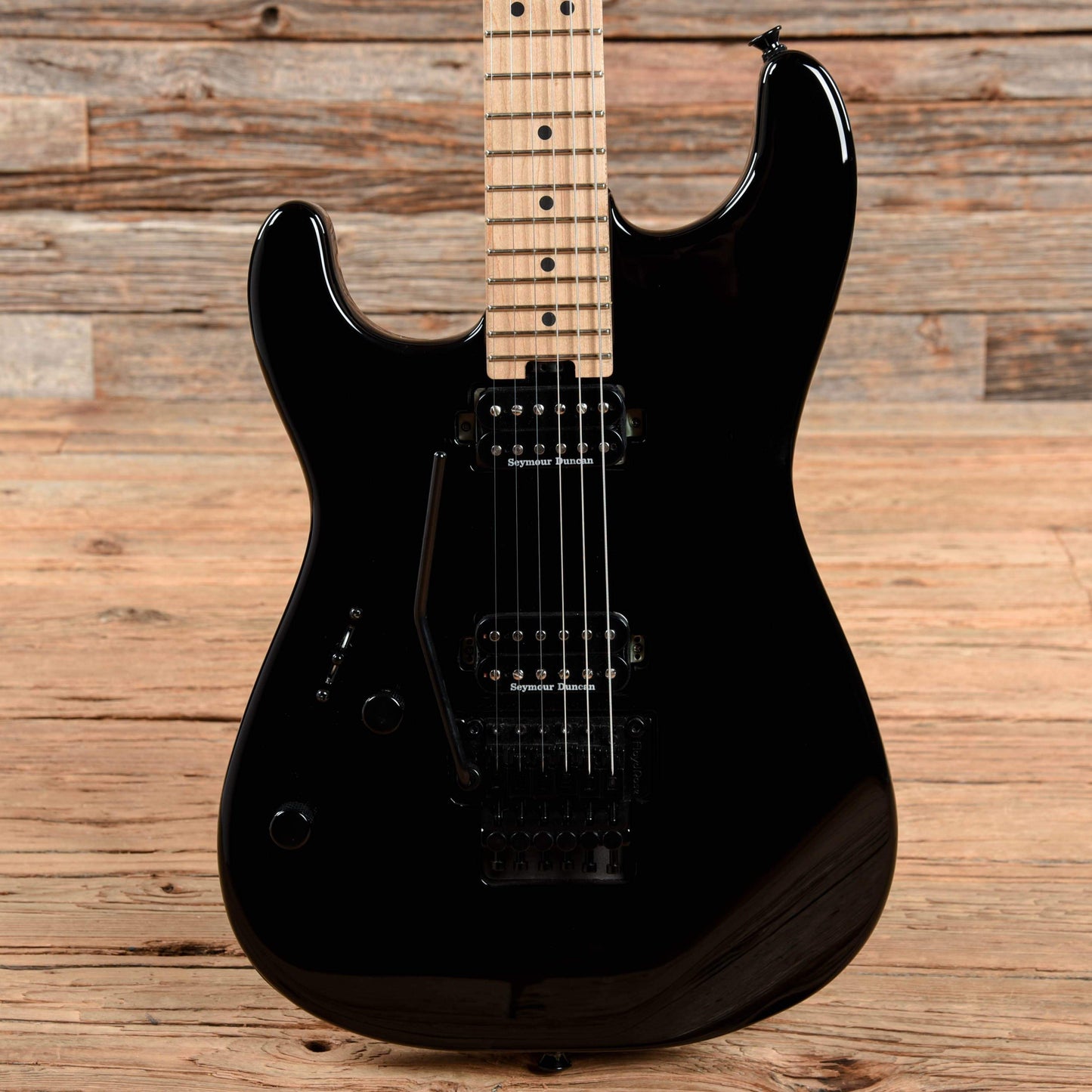 Charvel Pro-Mod San Dimas Style 1 HH FR Black 2019 Electric Guitars / Solid Body