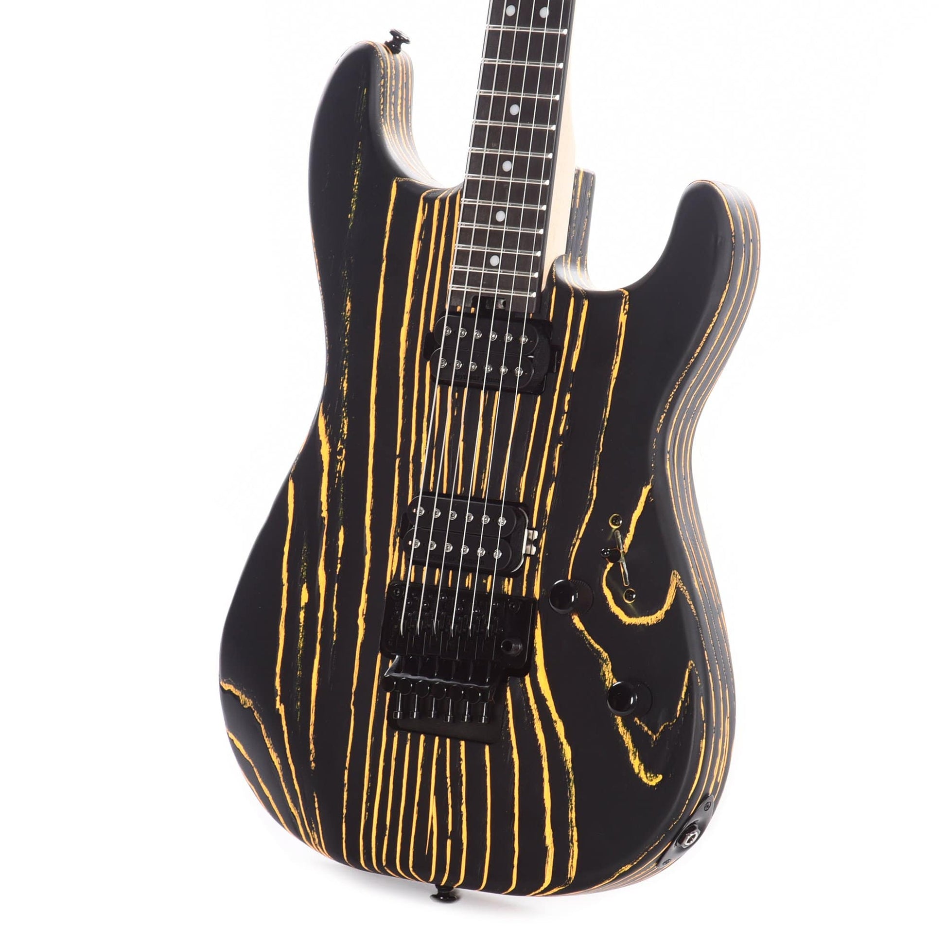 Charvel Pro-Mod San Dimas Style 1 HH FR E Ash Old Yella Electric Guitars / Solid Body