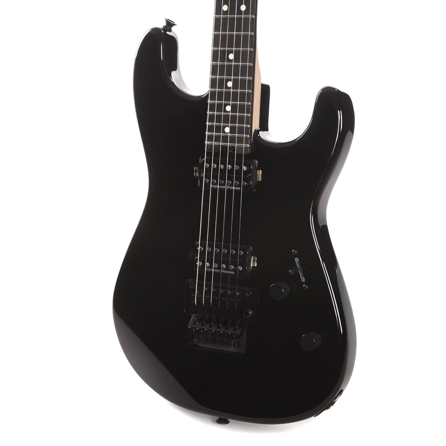 Charvel Pro-Mod San Dimas Style 1 HH FR E Gloss Black Electric Guitars / Solid Body