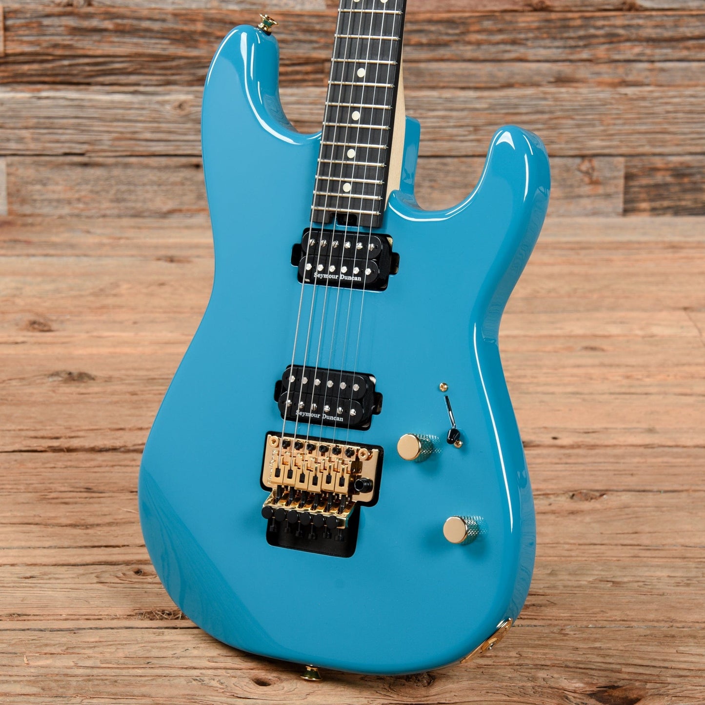 Charvel Pro-Mod San Dimas Style 1 HH FR E Miami Blue 2021 Electric Guitars / Solid Body