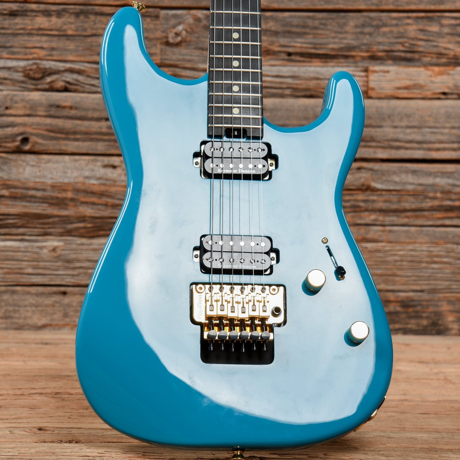 Charvel Pro-Mod San Dimas Style 1 HH FR E Miami Blue 2021 Electric Guitars / Solid Body