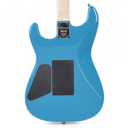 Charvel Pro-Mod San Dimas Style 1 HH FR E Miami Blue Gold Hardware Electric Guitars / Solid Body