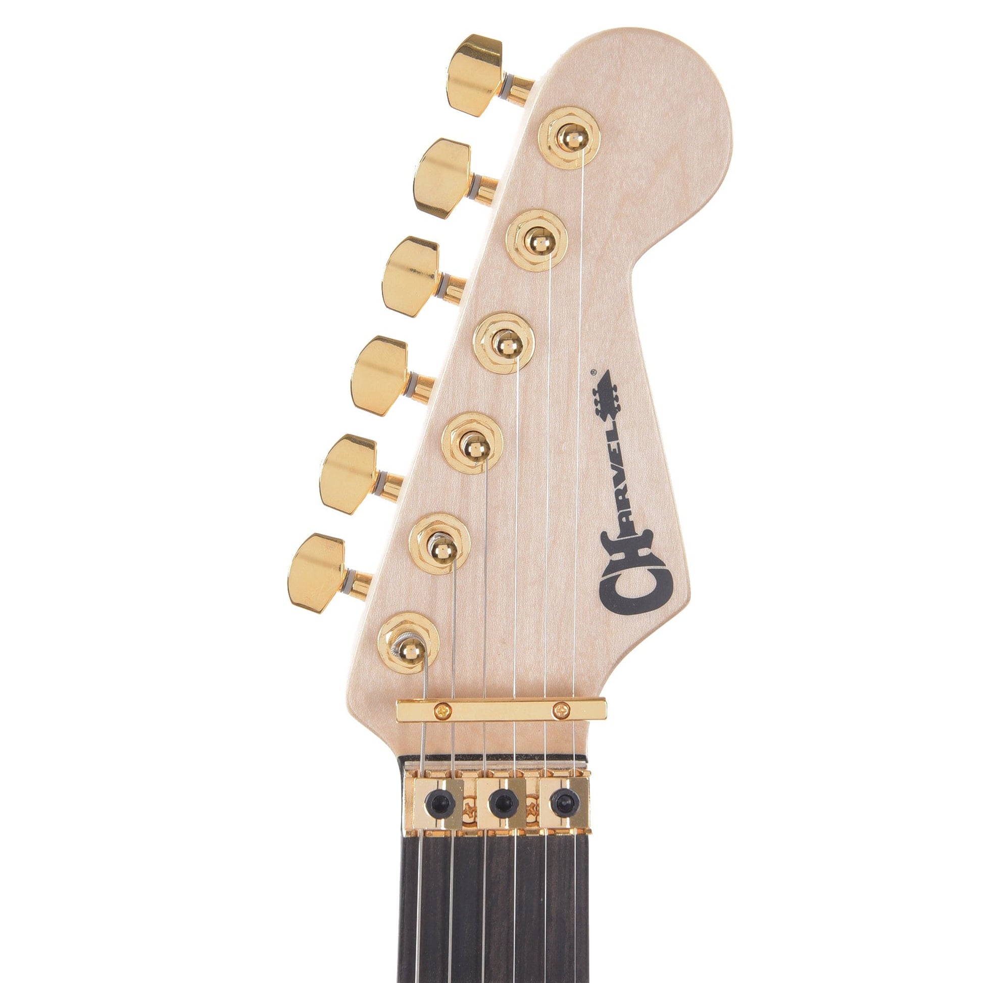Charvel Pro-Mod San Dimas Style 1 HH FR E Miami Blue Gold Hardware Electric Guitars / Solid Body