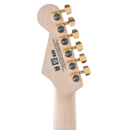 Charvel Pro-Mod San Dimas Style 1 HH FR E Miami Blue Gold Hardware Electric Guitars / Solid Body