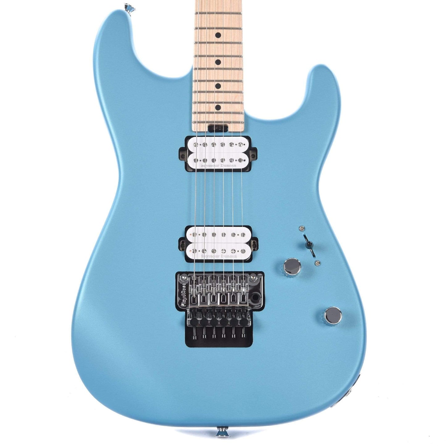 Charvel Pro-Mod San Dimas Style 1 HH FR M Matte Blue Frost Electric Guitars / Solid Body