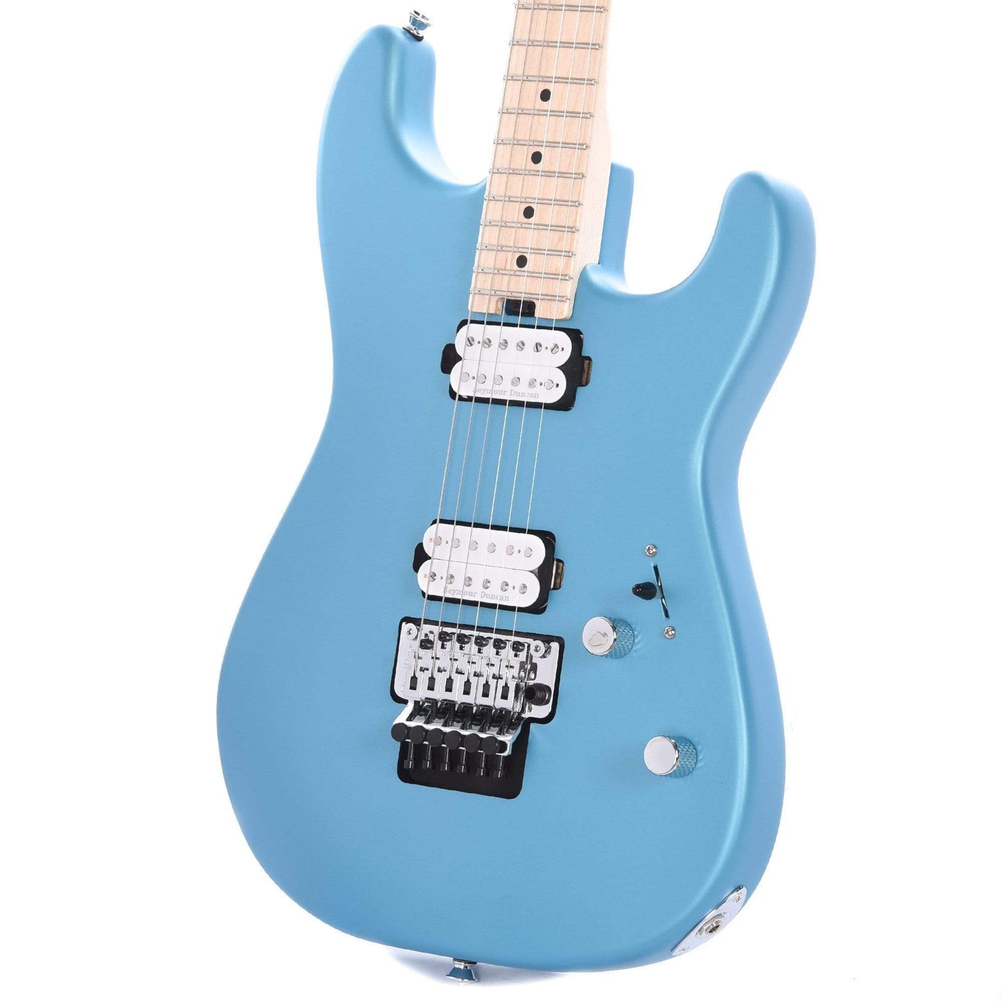 Charvel Pro-Mod San Dimas Style 1 HH FR M Matte Blue Frost Electric Guitars / Solid Body