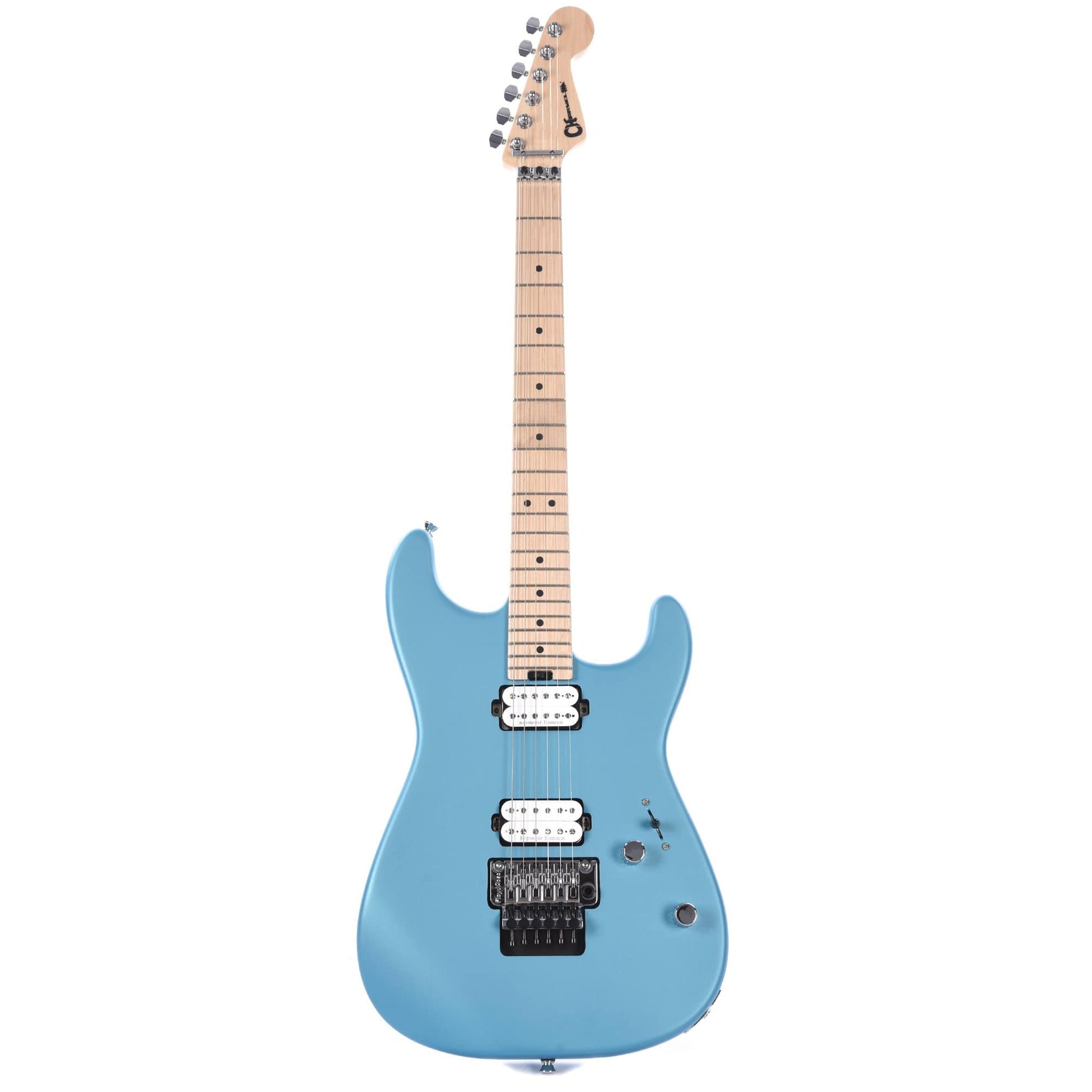 Charvel Pro-Mod San Dimas Style 1 HH FR M Matte Blue Frost Electric Guitars / Solid Body