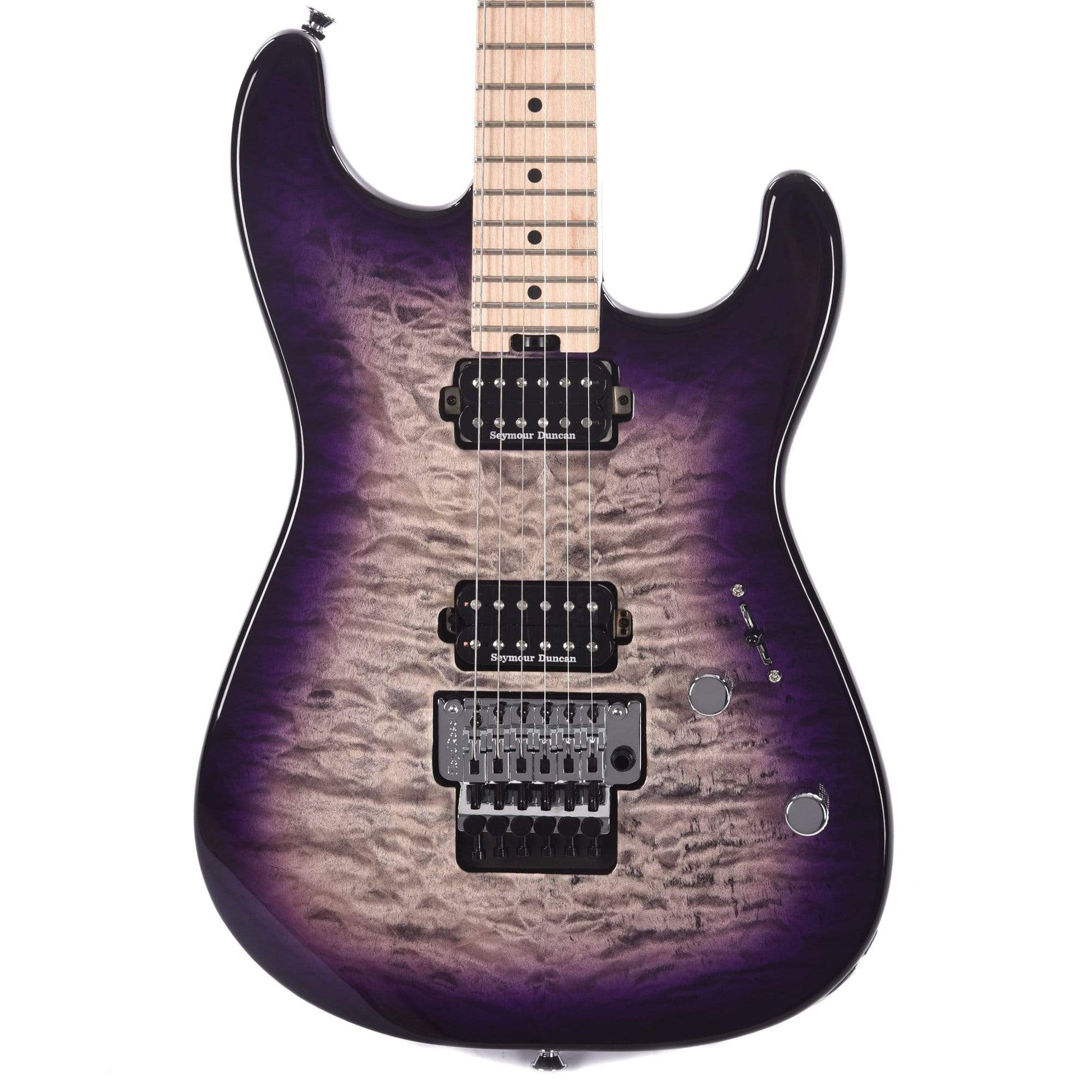 Charvel Pro-Mod San Dimas Style 1 HH FR M Quilted Maple Purple Phaze Electric Guitars / Solid Body