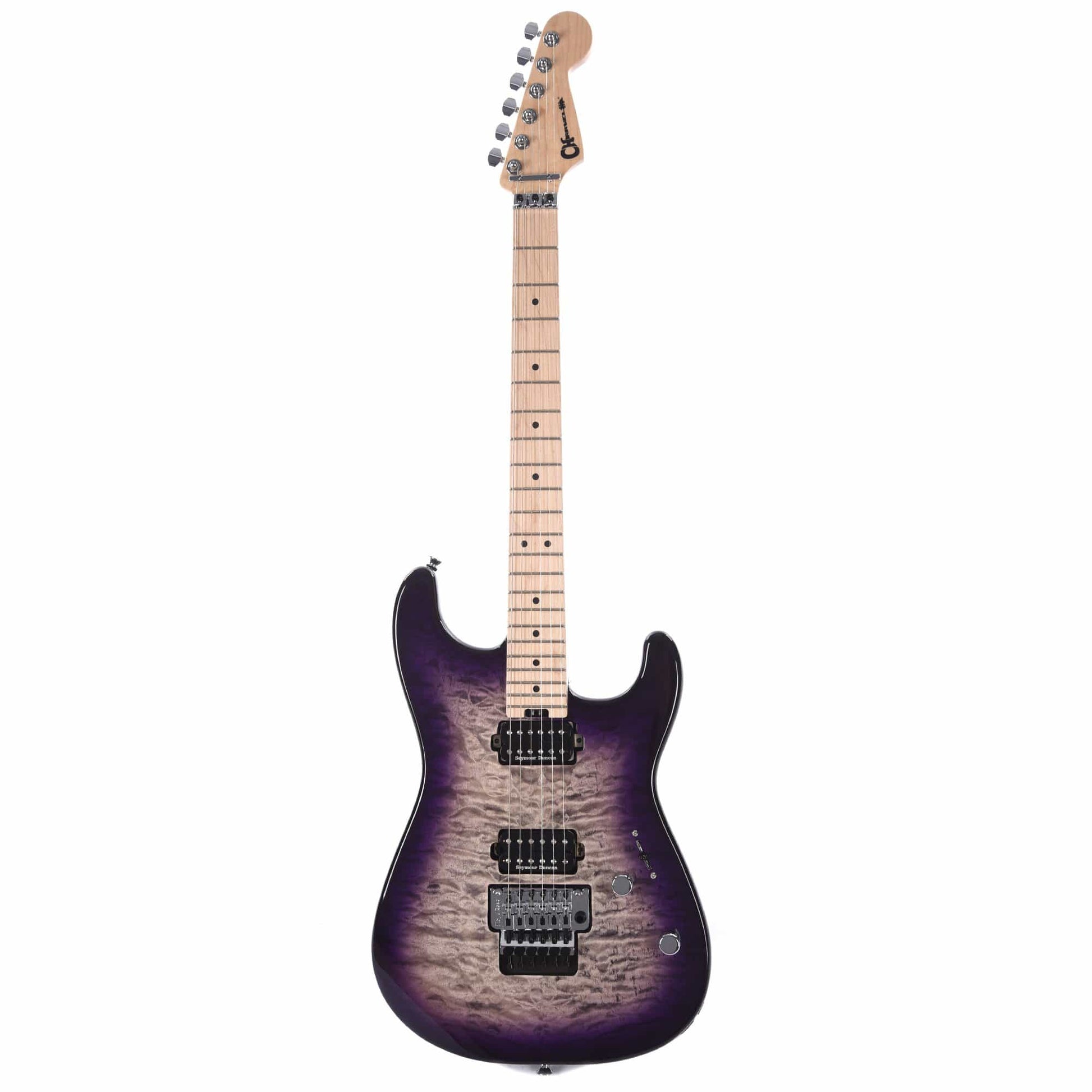 Charvel Pro-Mod San Dimas Style 1 HH FR M Quilted Maple Purple Phaze Electric Guitars / Solid Body