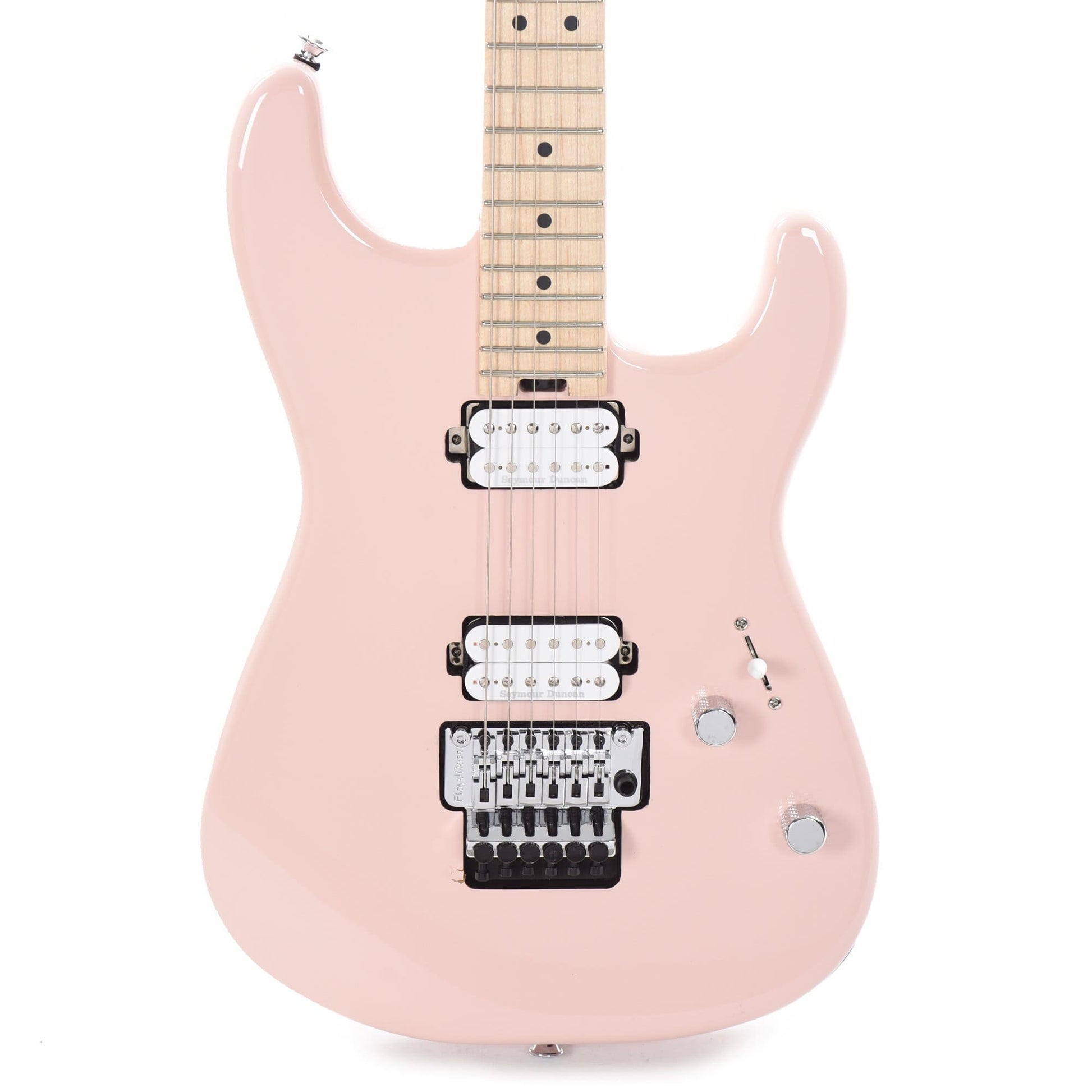 Charvel Pro-Mod San Dimas Style 1 HH FR M Shell Pink Electric Guitars / Solid Body