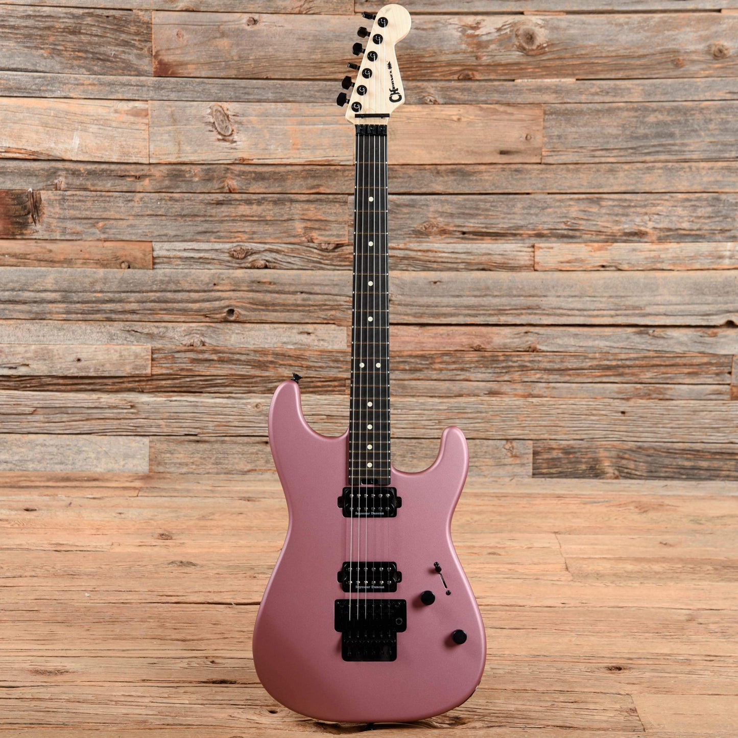 Charvel Pro-Mod San Dimas Style 1 HH FR Satin Burgundy Mist 2020 Electric Guitars / Solid Body