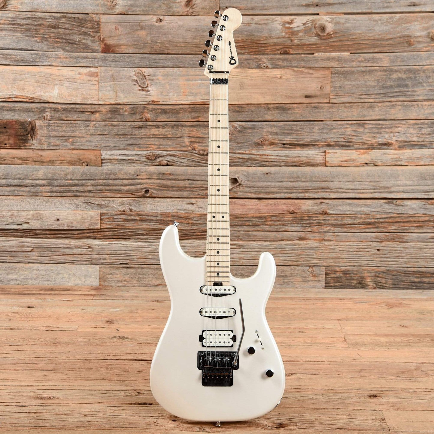 Charvel Pro-Mod San Dimas Style 1 HSS FR Platinum Pearl 2021 Electric Guitars / Solid Body